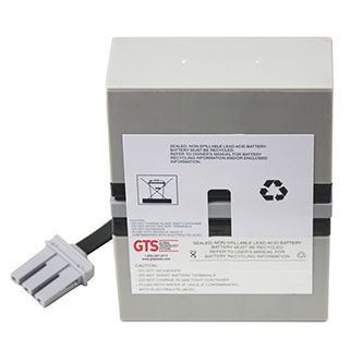 Global Technology Systems UPS replacement battery for APC RBC32